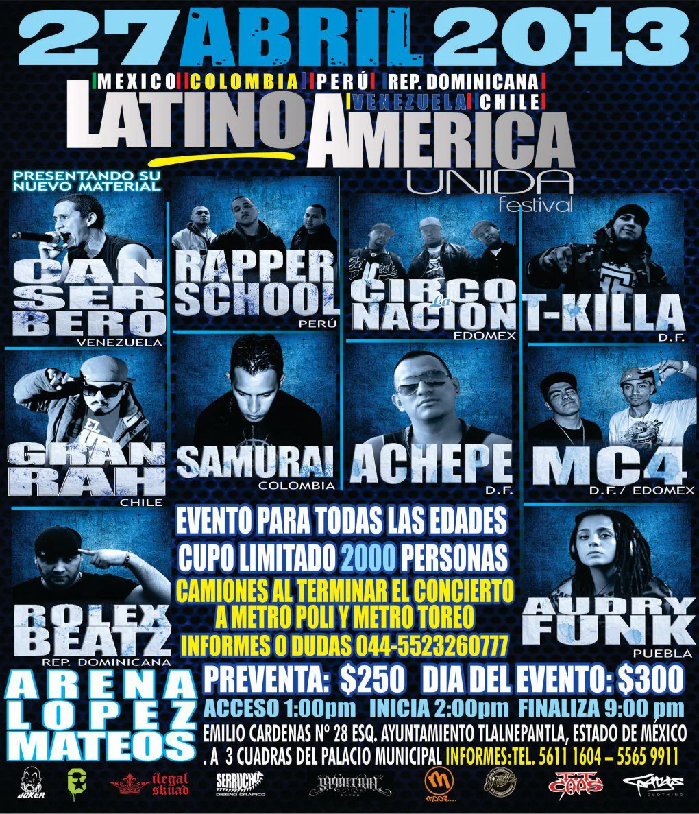 Latinoamerica unida 2013